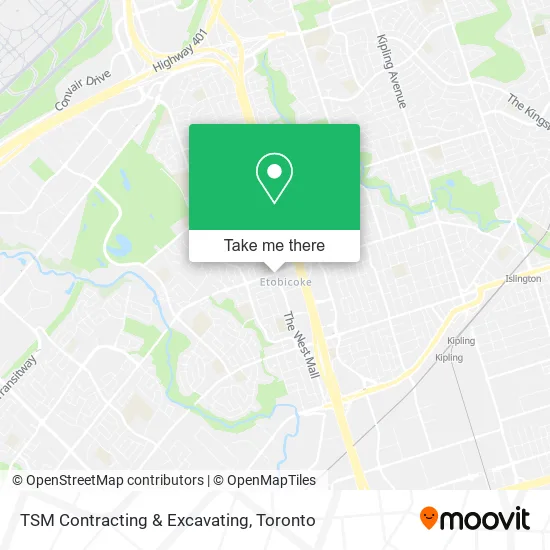 TSM Contracting & Excavating plan