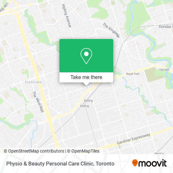 Physio & Beauty Personal Care Clinic map