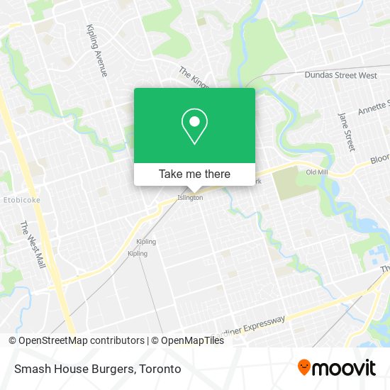 Smash House Burgers map