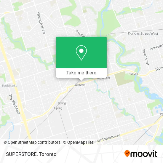 SUPERSTORE map