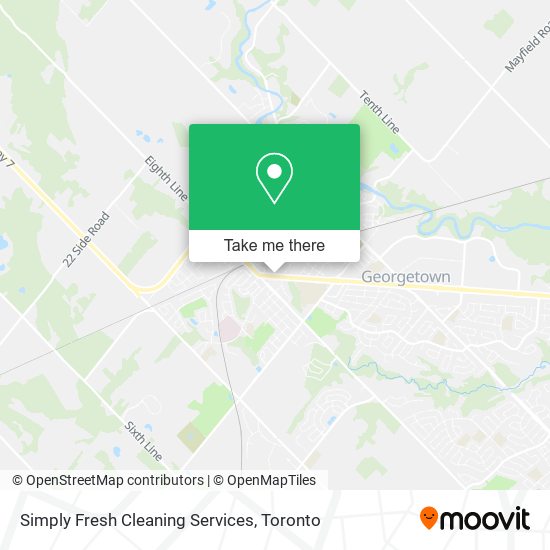 Simply Fresh Cleaning Services map