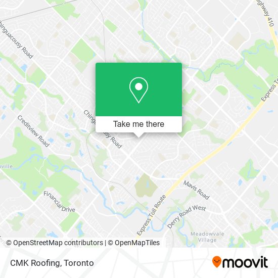 CMK Roofing map