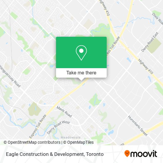 Eagle Construction & Development map