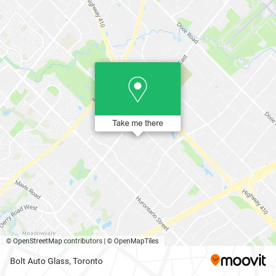 Bolt Auto Glass map
