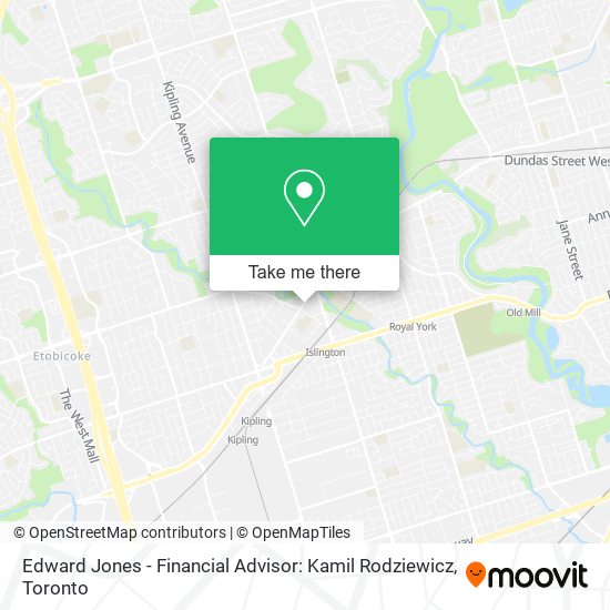 Edward Jones - Financial Advisor: Kamil Rodziewicz map