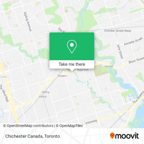 Chichester Canada map