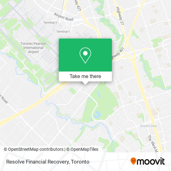 Resolve Financial Recovery map
