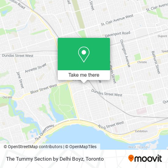 The Tummy Section by Delhi Boyz map