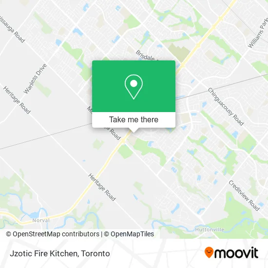 Jzotic Fire Kitchen map