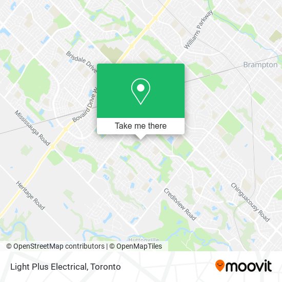 Light Plus Electrical map