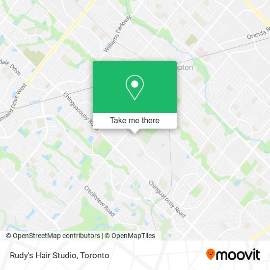 Rudy's Hair Studio map