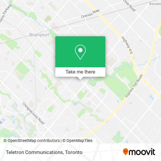 Teletron Communications map