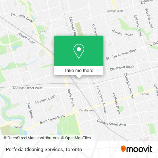 Perfexia Cleaning Services map