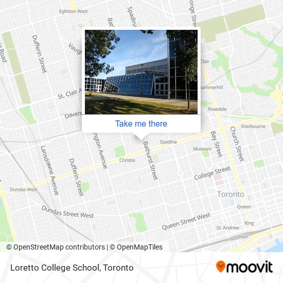 Loretto College School map