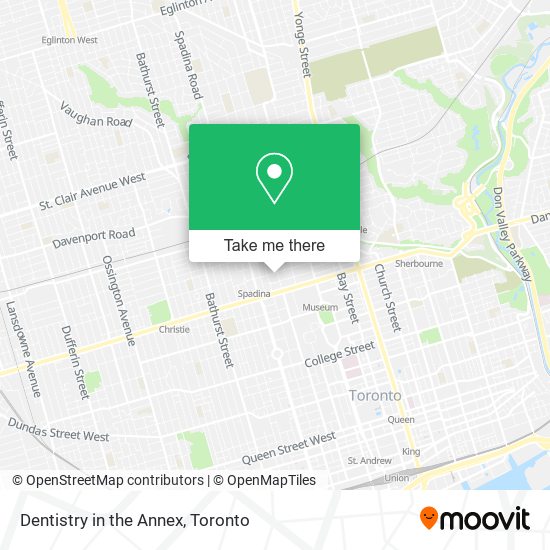 Dentistry in the Annex map