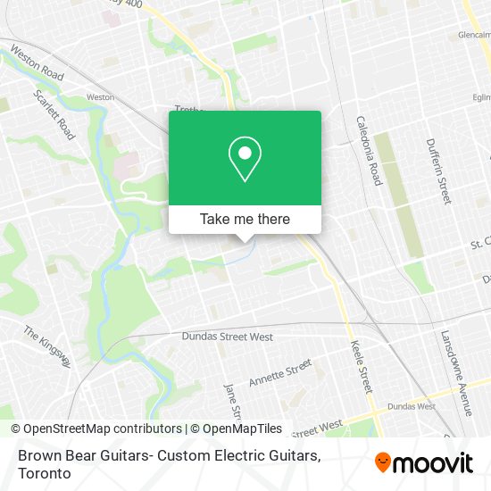 Brown Bear Guitars- Custom Electric Guitars map