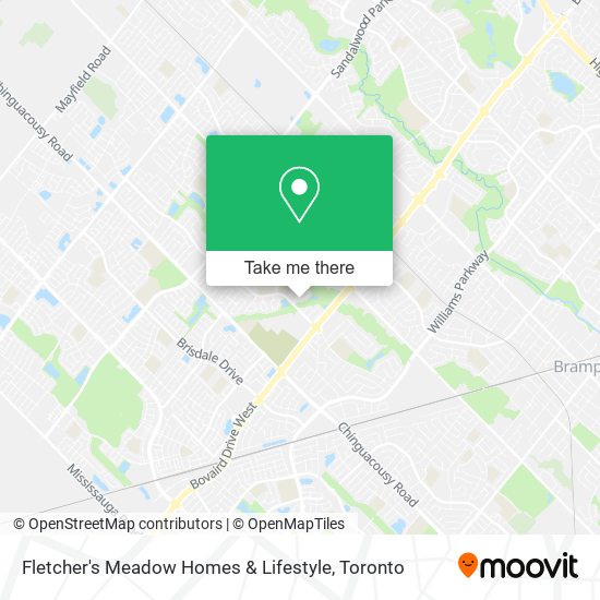 Fletcher's Meadow Homes & Lifestyle map