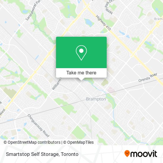 Smartstop Self Storage map