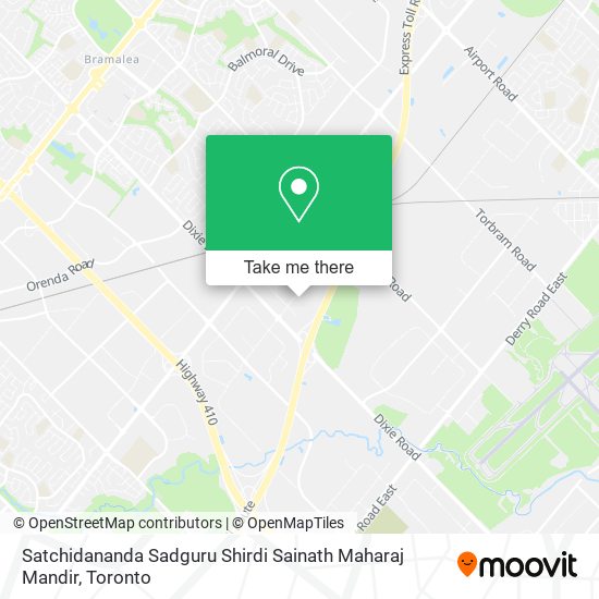 Satchidananda Sadguru Shirdi Sainath Maharaj Mandir map