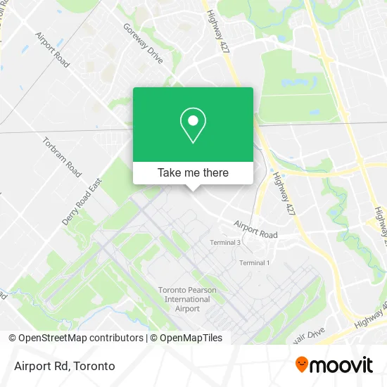 Airport Rd map