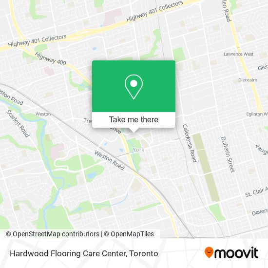 Hardwood Flooring Care Center map