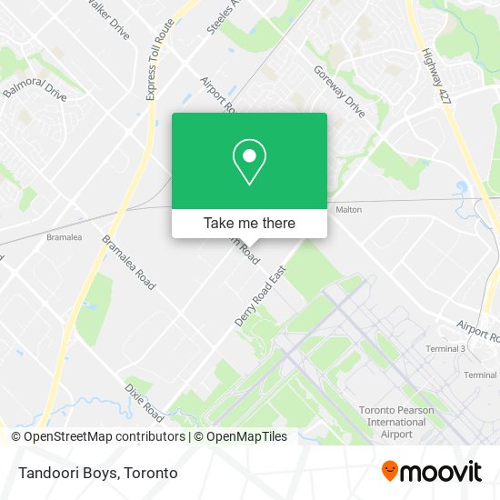 Tandoori Boys map