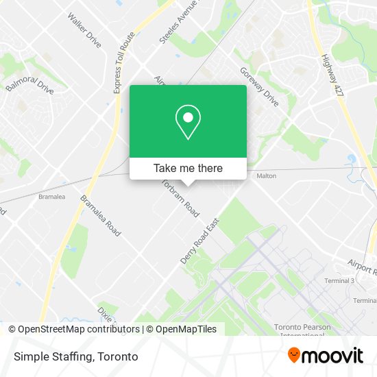 Simple Staffing map