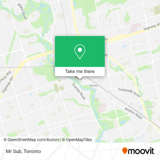 Mr Sub map