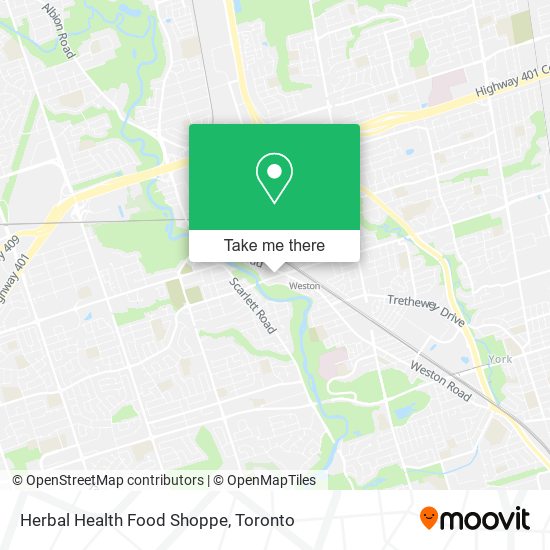 Herbal Health Food Shoppe map