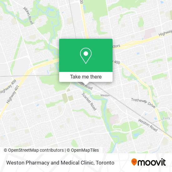 Weston Pharmacy and Medical Clinic map