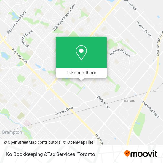 Ko Bookkeeping &Tax Services map
