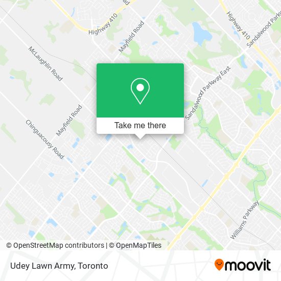 Udey Lawn Army map
