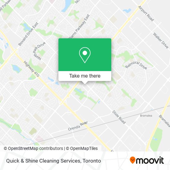 Quick & Shine Cleaning Services map