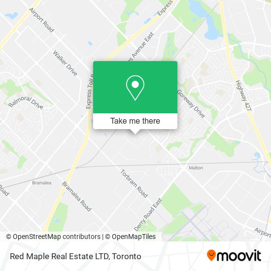 Red Maple Real Estate LTD map