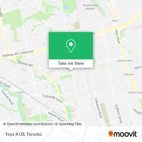 Toys R US map