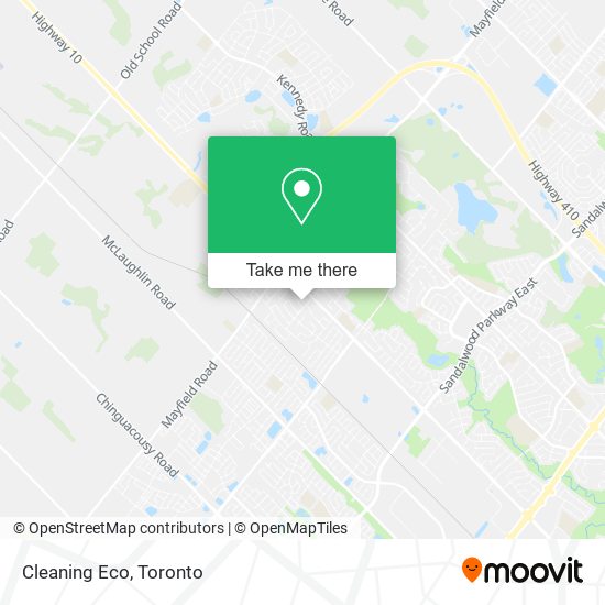 Cleaning Eco map