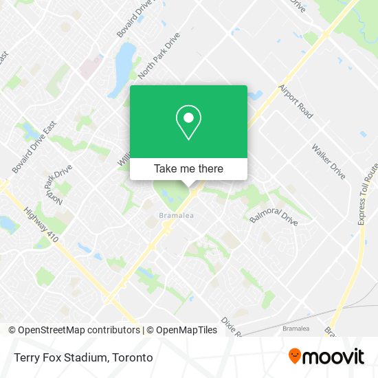 Terry Fox Stadium plan