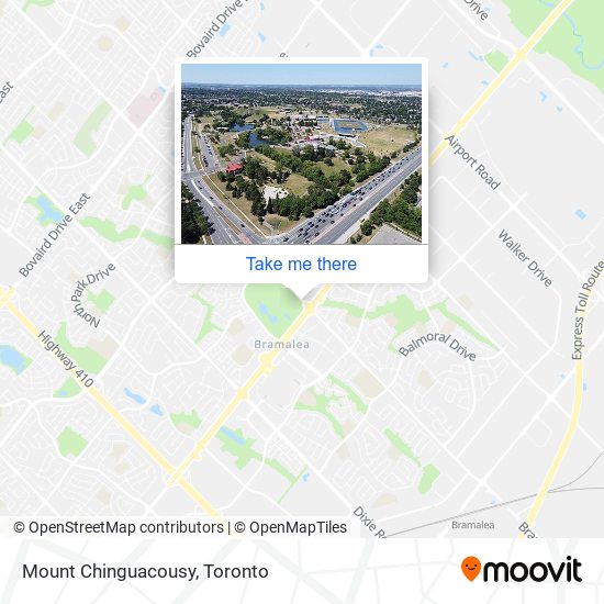 Mount Chinguacousy map