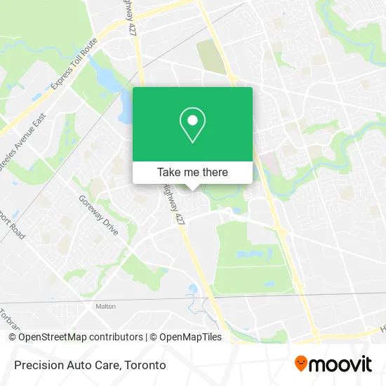Precision Auto Care map