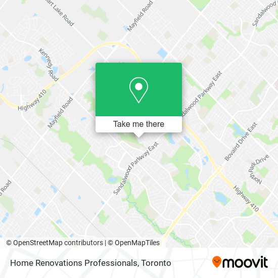 Home Renovations Professionals map