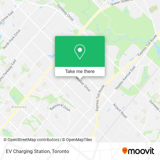 EV Charging Station map