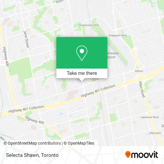 Selecta Shawn map