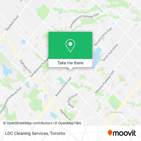 LDC Cleaning Services map