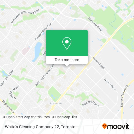 White's Cleaning Company 22 map