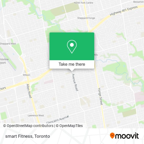 smart Fitness map