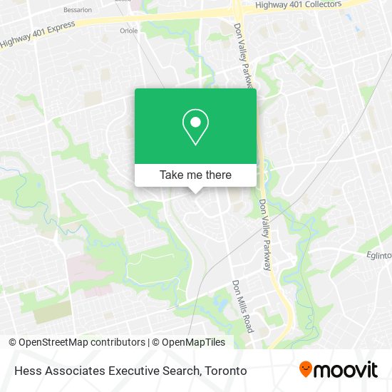 Hess Associates Executive Search map