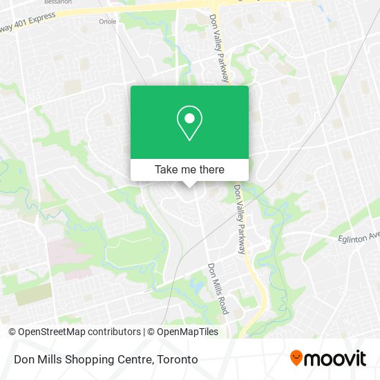 Don Mills Shopping Centre map