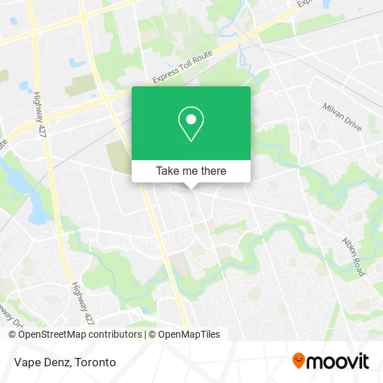 Vape Denz map