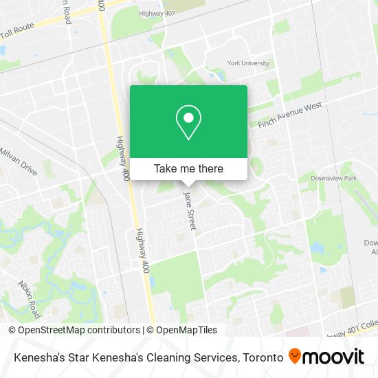 Kenesha's Star Kenesha's Cleaning Services map