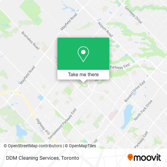 DDM Cleaning Services plan